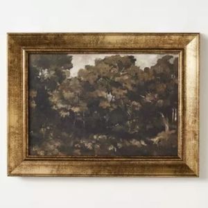 STUDIO MCGEE Moody Trees Framed Painting